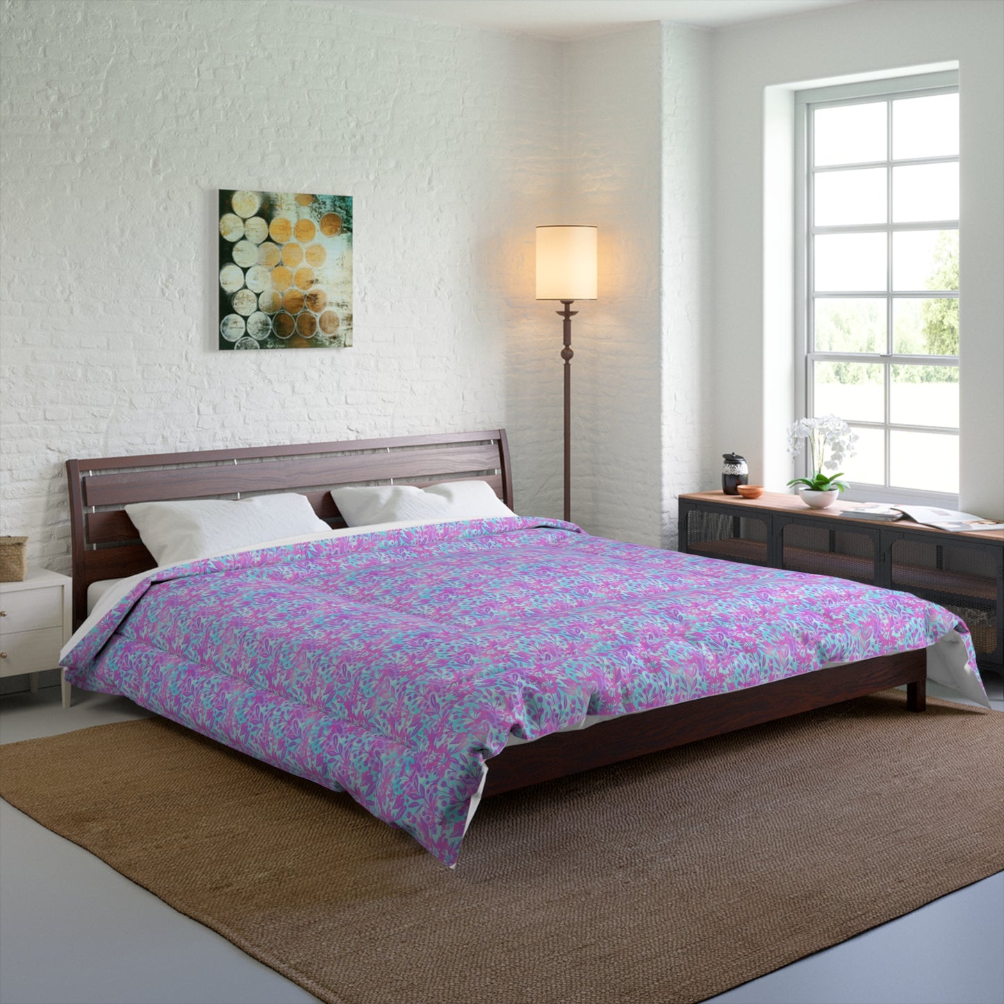 Sweet Berry Bloom Basic Bedding Set