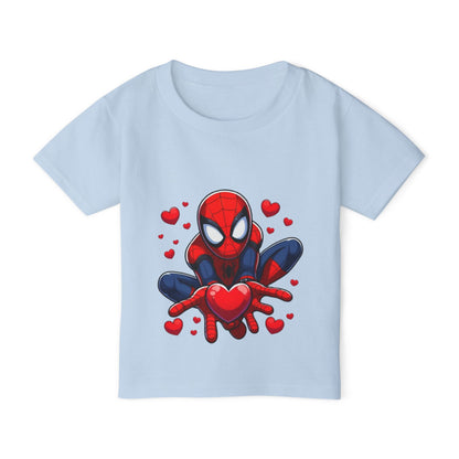 Valentines Spiderman Heavy Cotton™ Toddler T-shirt