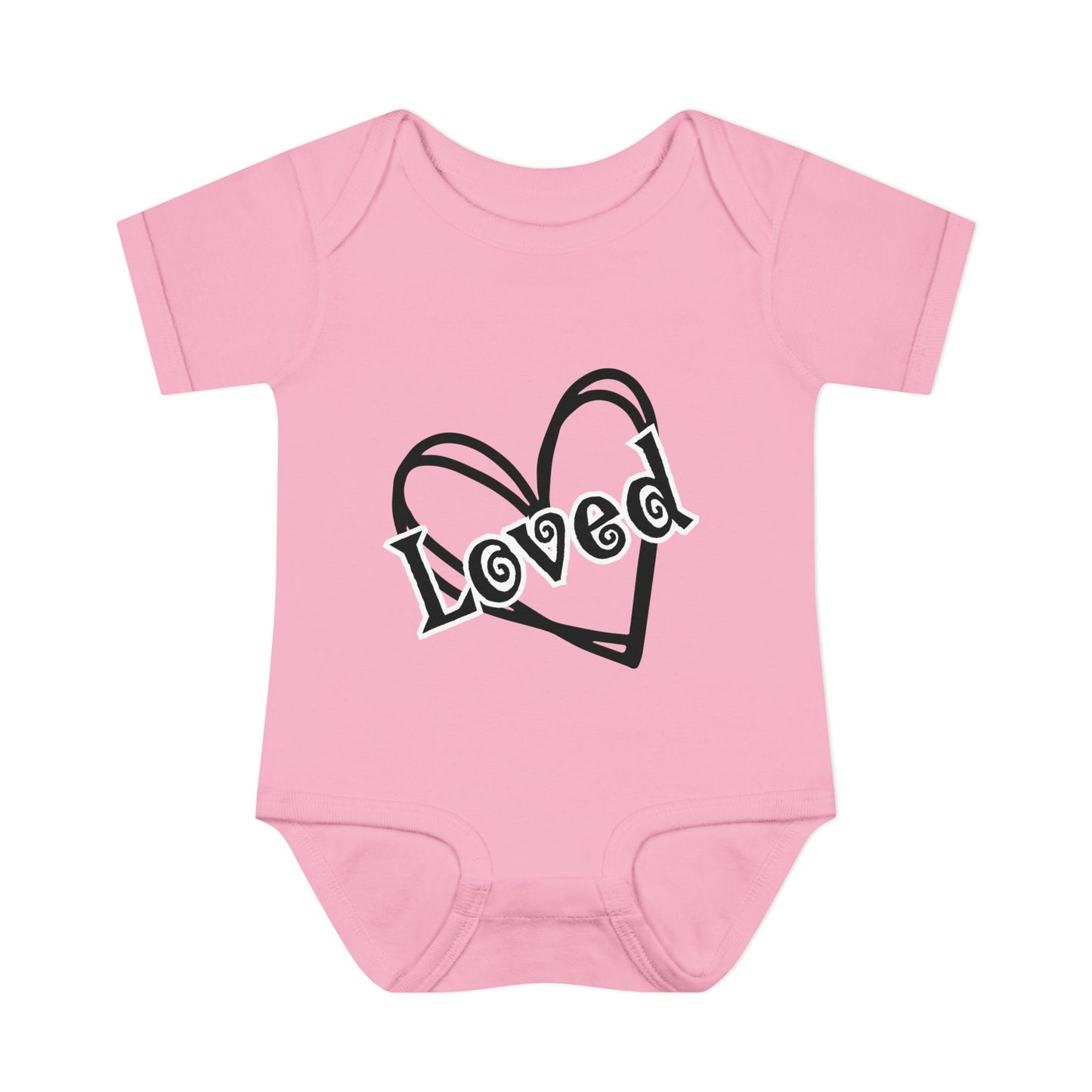 Loved Infant Baby Rib Bodysuit