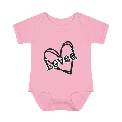 Loved Infant Baby Rib Bodysuit