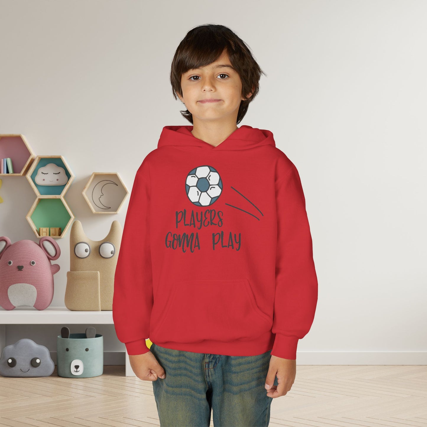 Players Gonna Play Youth Heavy Blend Hoodie
