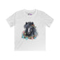 Watercolor Horse Kids Softstyle Tee