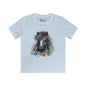 Watercolor Horse Kids Softstyle Tee
