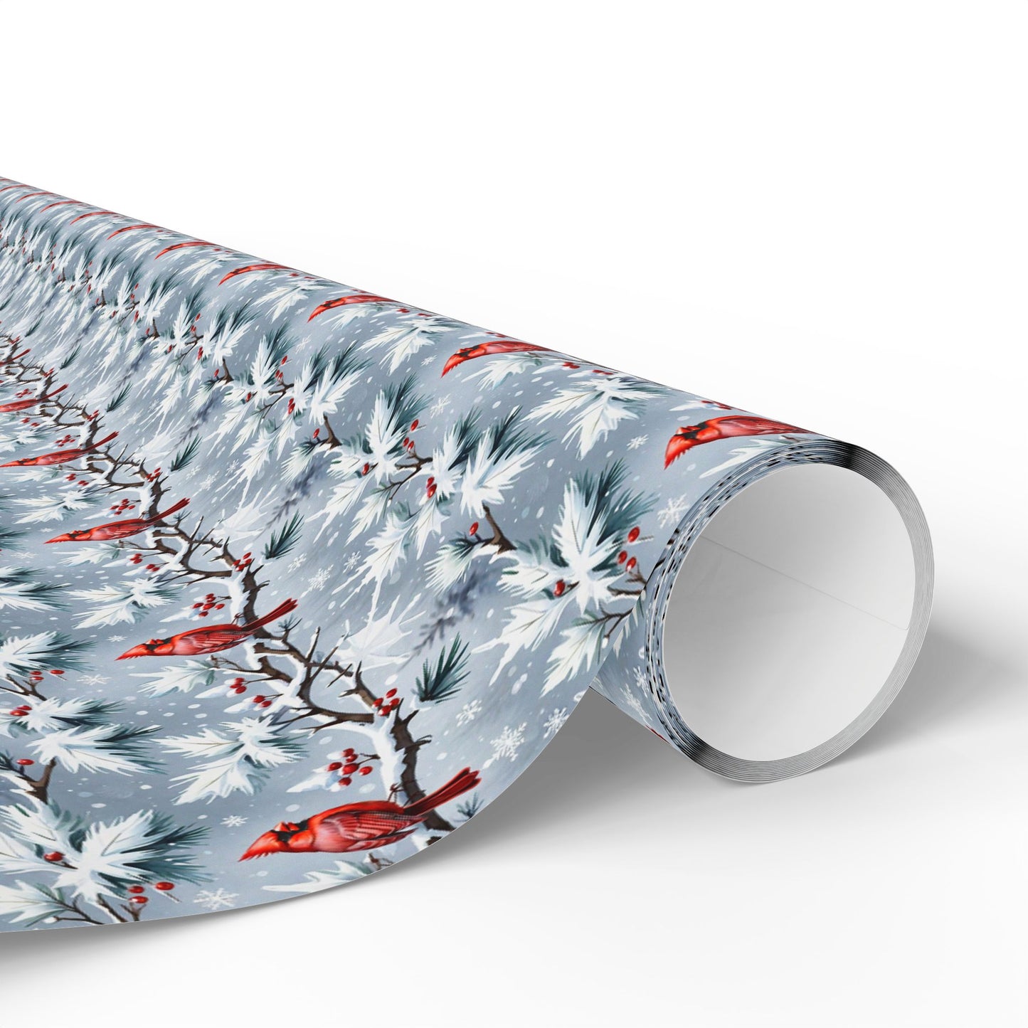 Cardinals in the Snow Wrapping Paper