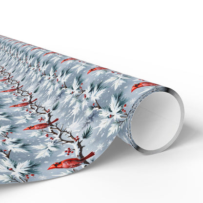 Cardinals in the Snow Wrapping Paper
