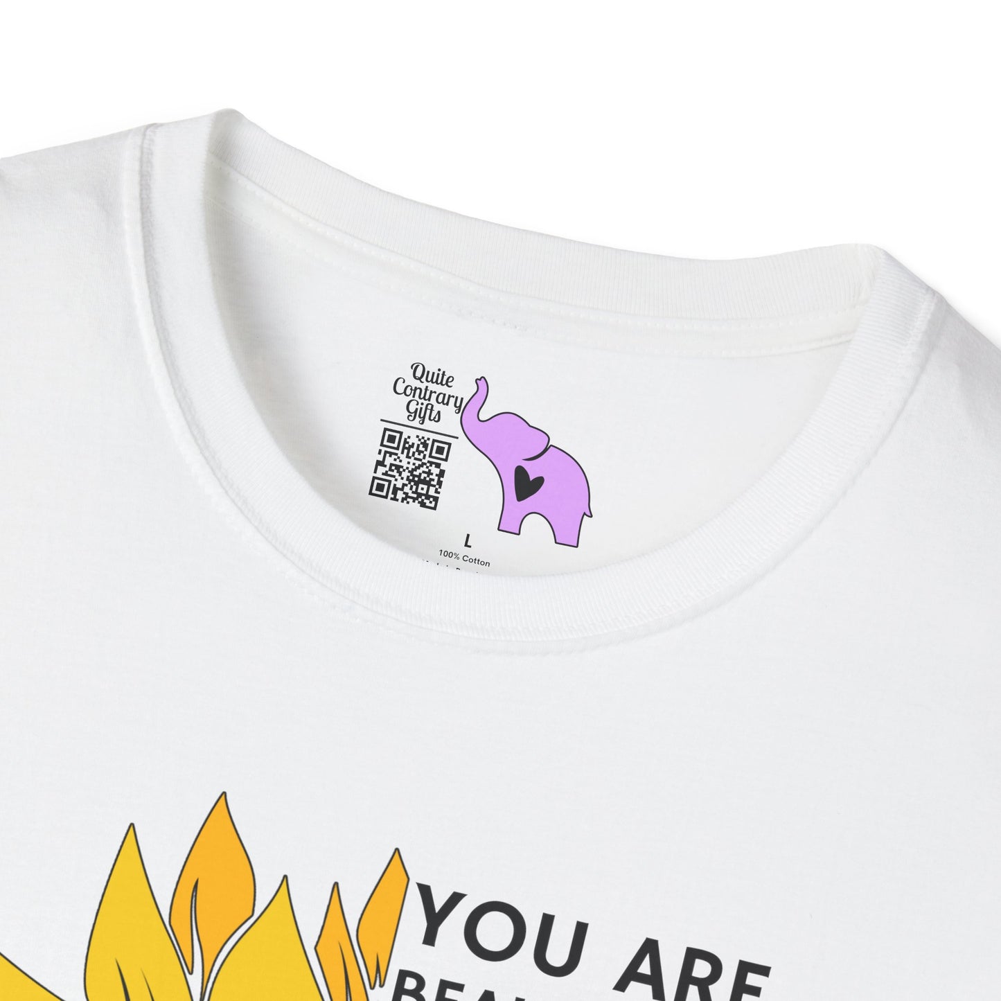 You Are... (Sunflower) Adult T-shirt