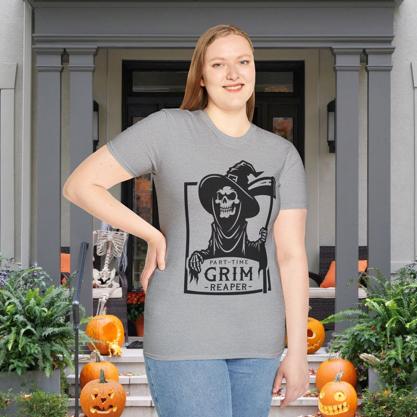 Part-Time Grim Reaper Adult T-shirt