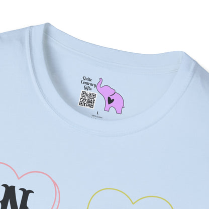 ""Nurse Candy Hearts Adult T-shirt