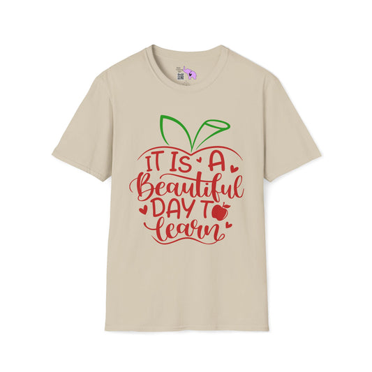 It's A Beautiful Day To Learn Adult T-shirt
