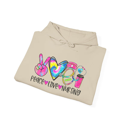 Love Peace Nursing Heavy Blend™ Hoodie