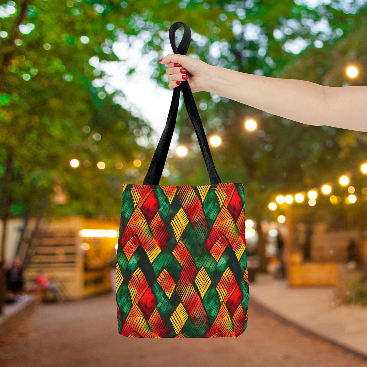 Joyful Vibes Canvas Tote Bag