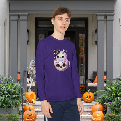 Skully Sips Youth Long Sleeve Tee