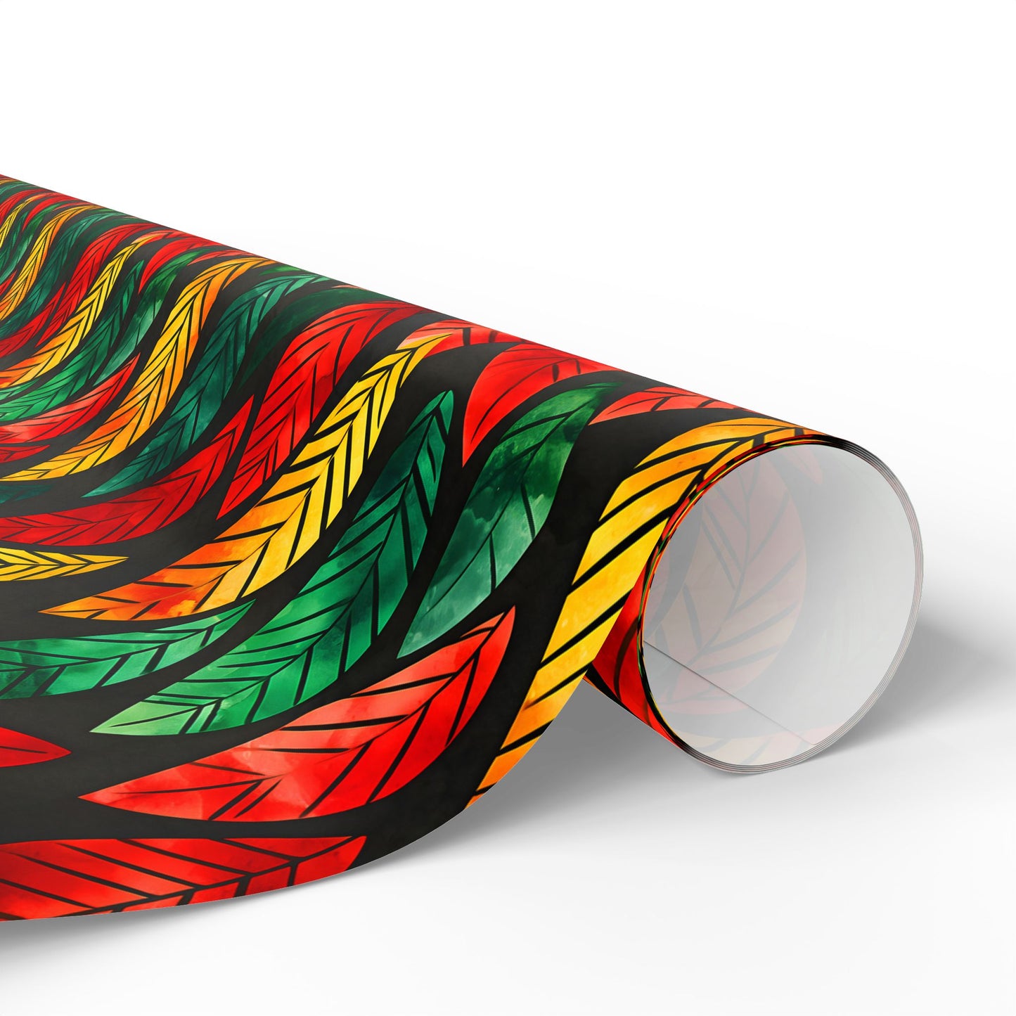 Festival Fire Kwanzaa Wrapping Paper