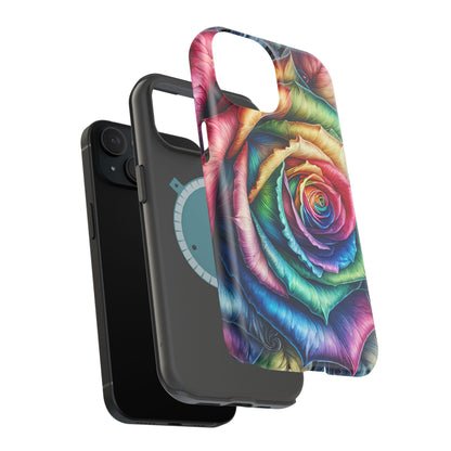 Colorful Rose MagSafe® Compatible Tough Case for iPhone