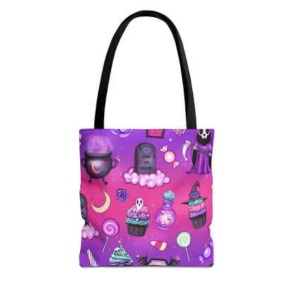 Haunted Sugar Rush Canvas Tote Bag