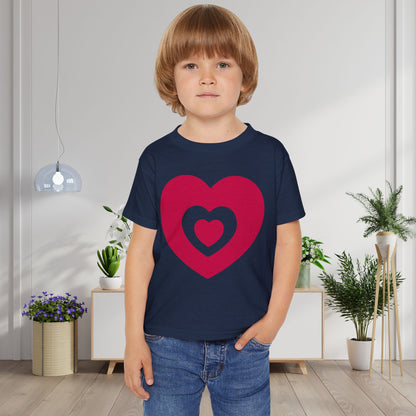 Heart 6 Heavy Cotton™ Toddler T-shirt