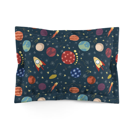 Space Buddies Microfiber Pillow Sham