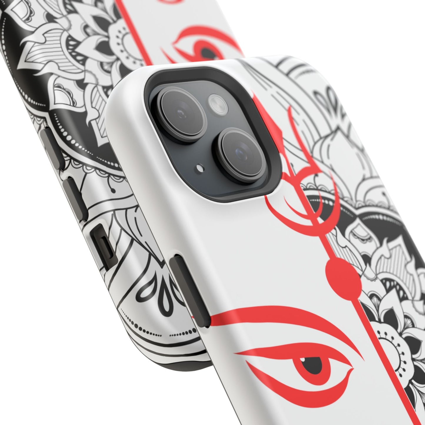 Goddess Durga Mata w/Mandala MagSafe® Compatible Tough Case for iPhone