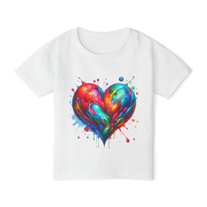 Love in Full Color Heavy Cotton™ Toddler T-shirt