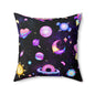 Cosmic Recess Throw Pillow