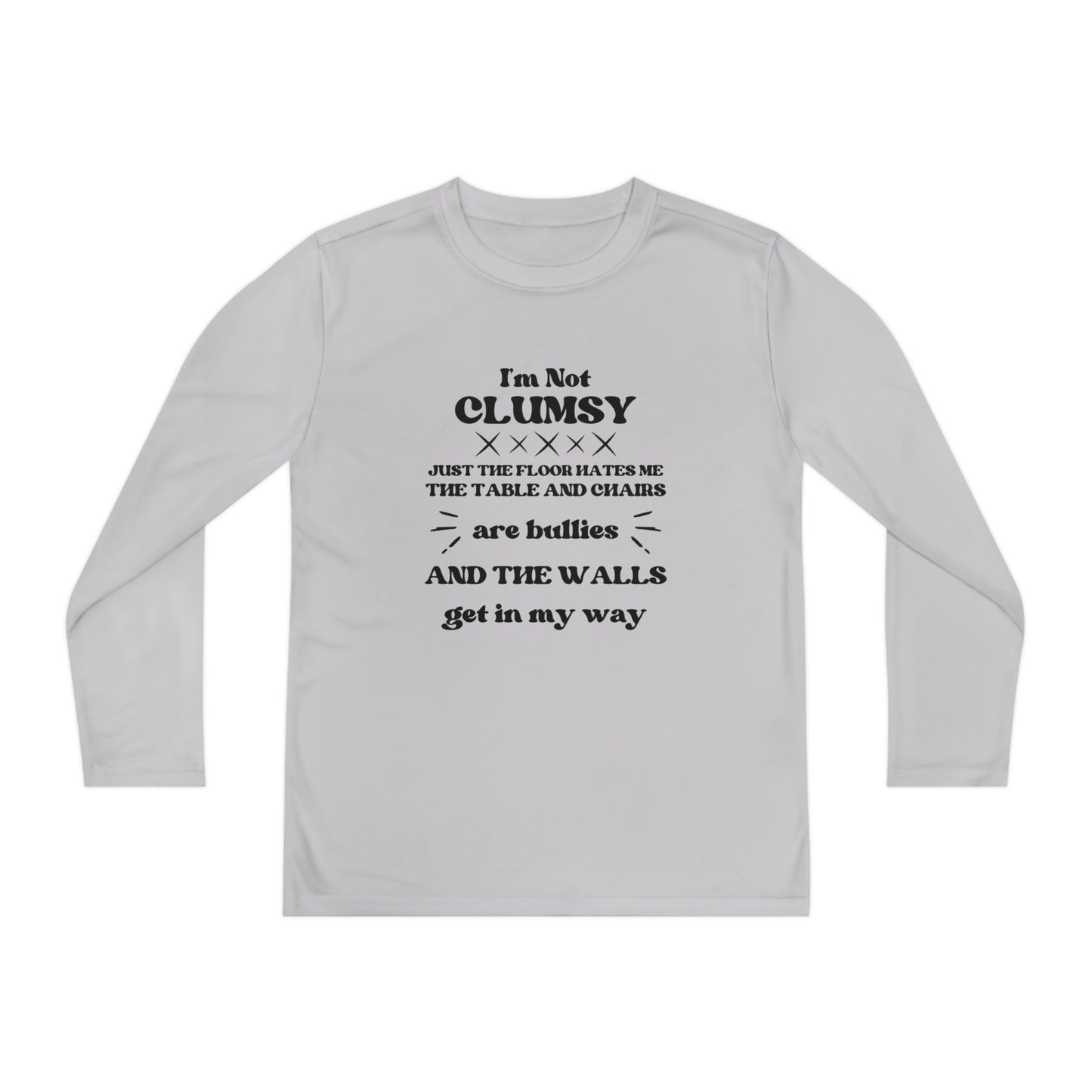 I'm Not Clumsy Youth Long Sleeve Tee