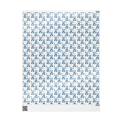Blue Bear Hugs Gift Wrap for All Occasions