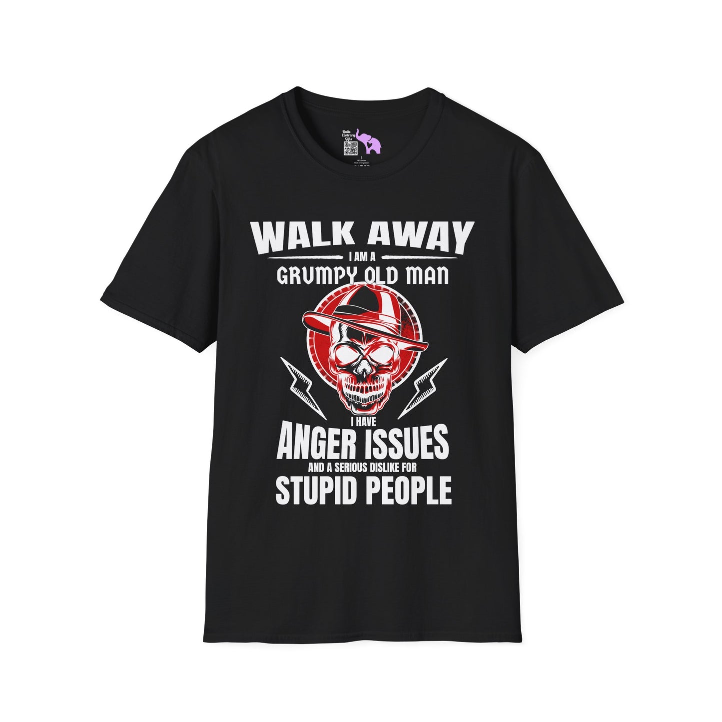 Walk Away I Am A Grumpy Old Man... Adult T-shirt