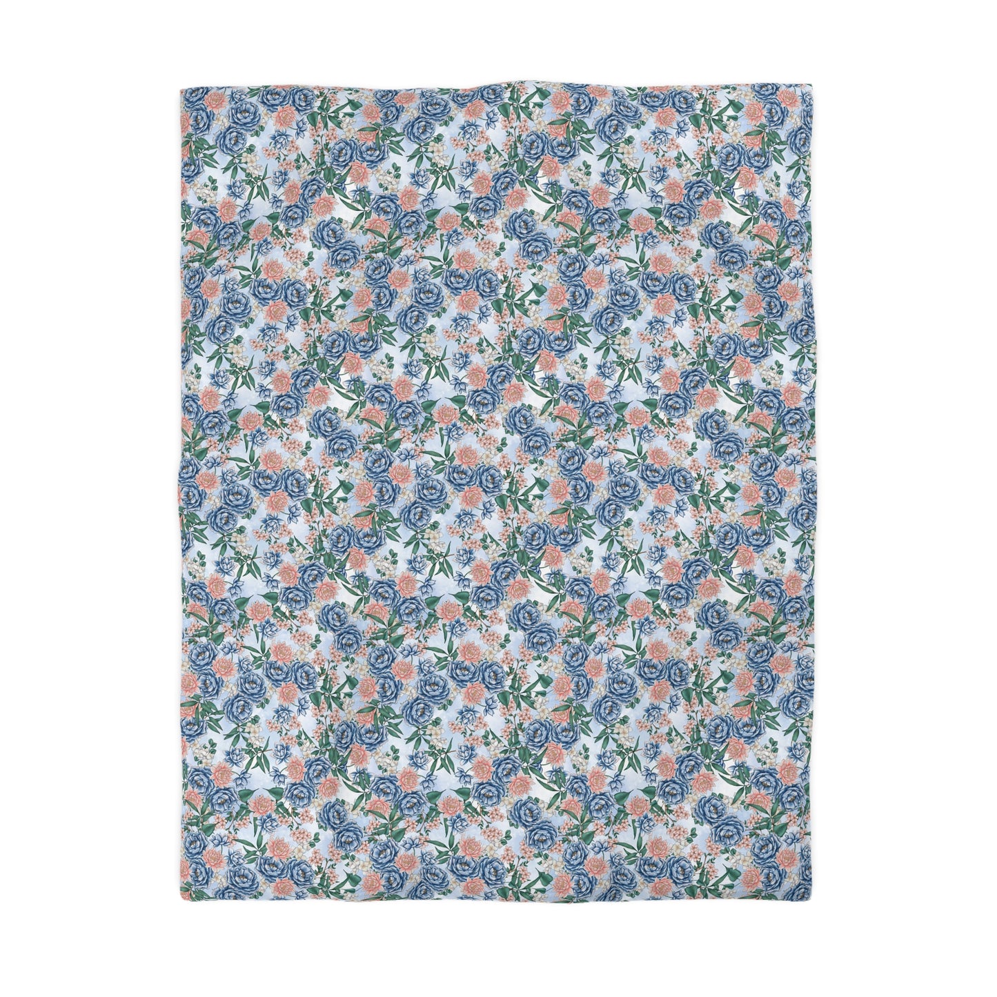 Tranquil Garden Microfiber Duvet Cover