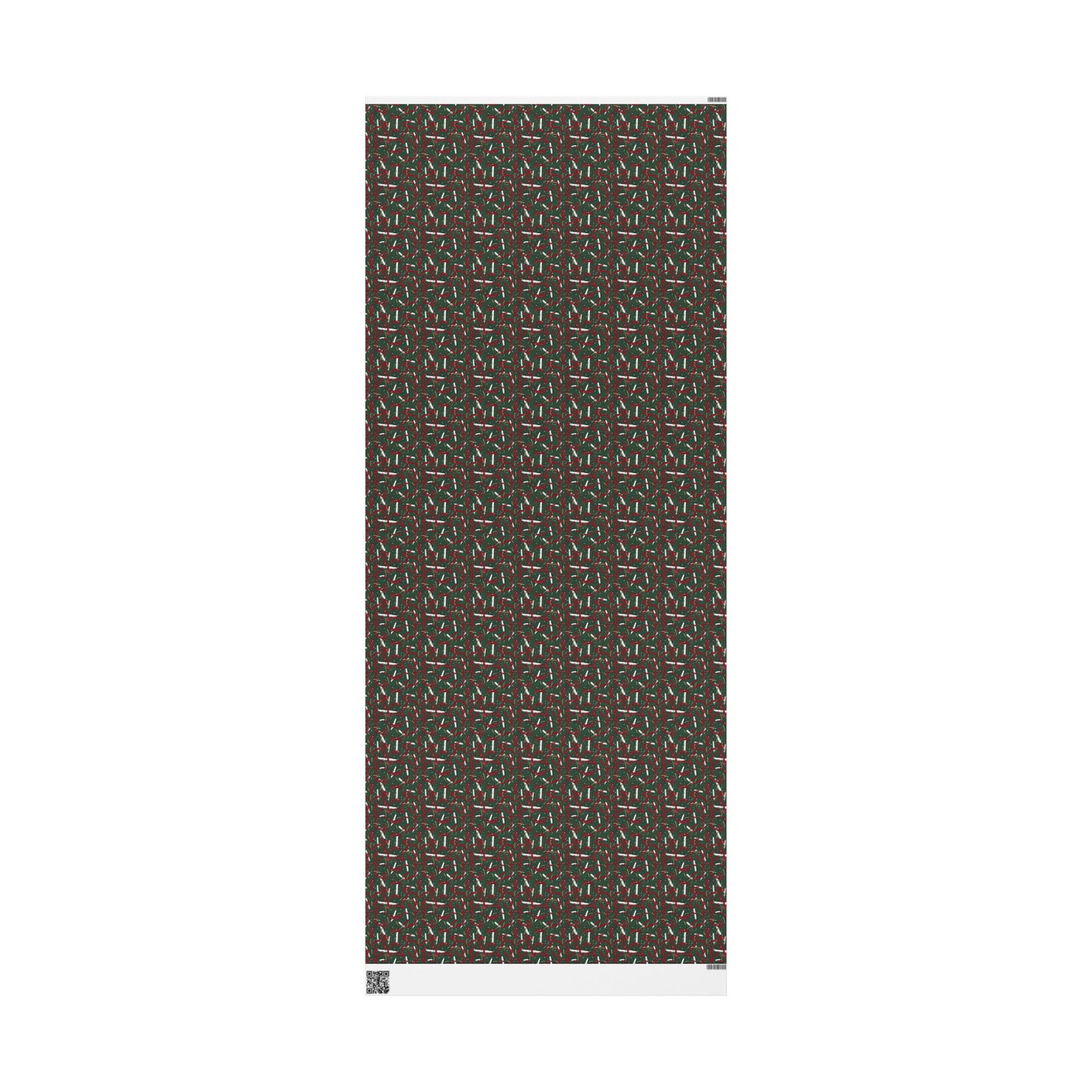 Holiday Brushstrokes Wrapping Paper