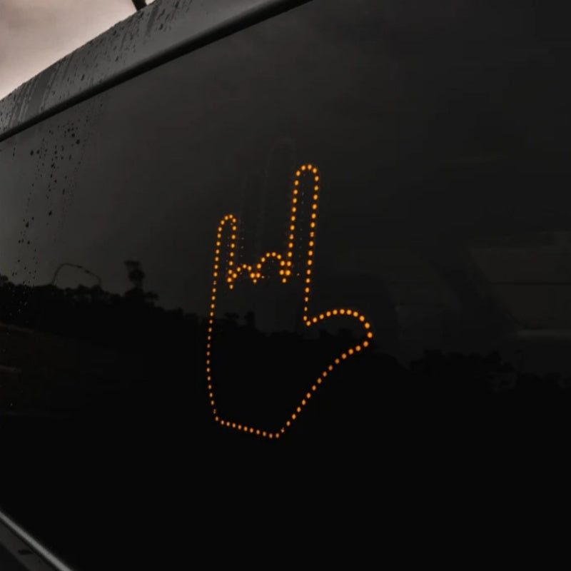 Fun LED Gesture Light for Car