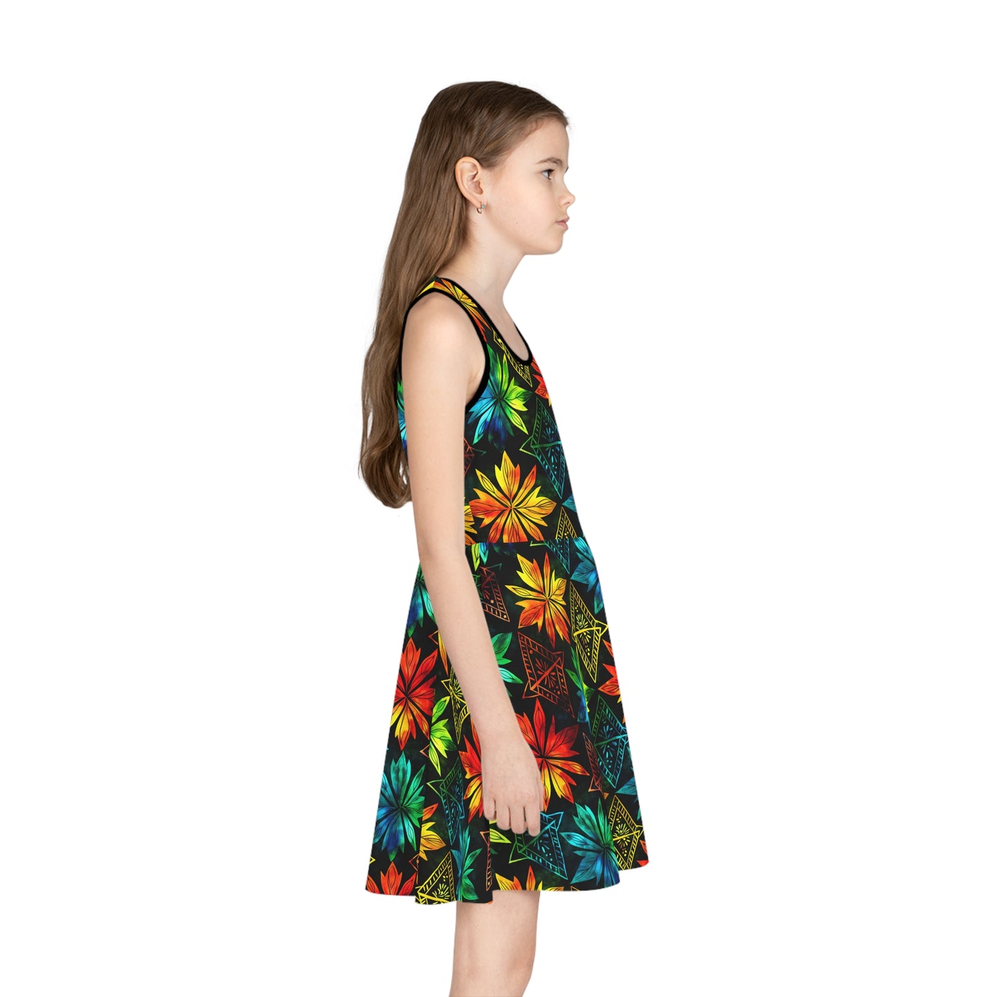 Celebration Mosaic Girls' Sleeveless Sundress