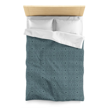 Mandala Midnight Microfiber Duvet Cover