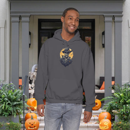Halloween Scarecrow 2 Heavy Blend™ Hooded Sweatshirt
