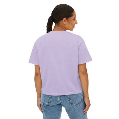 Floral Ribcage Women's Boxy Tee
