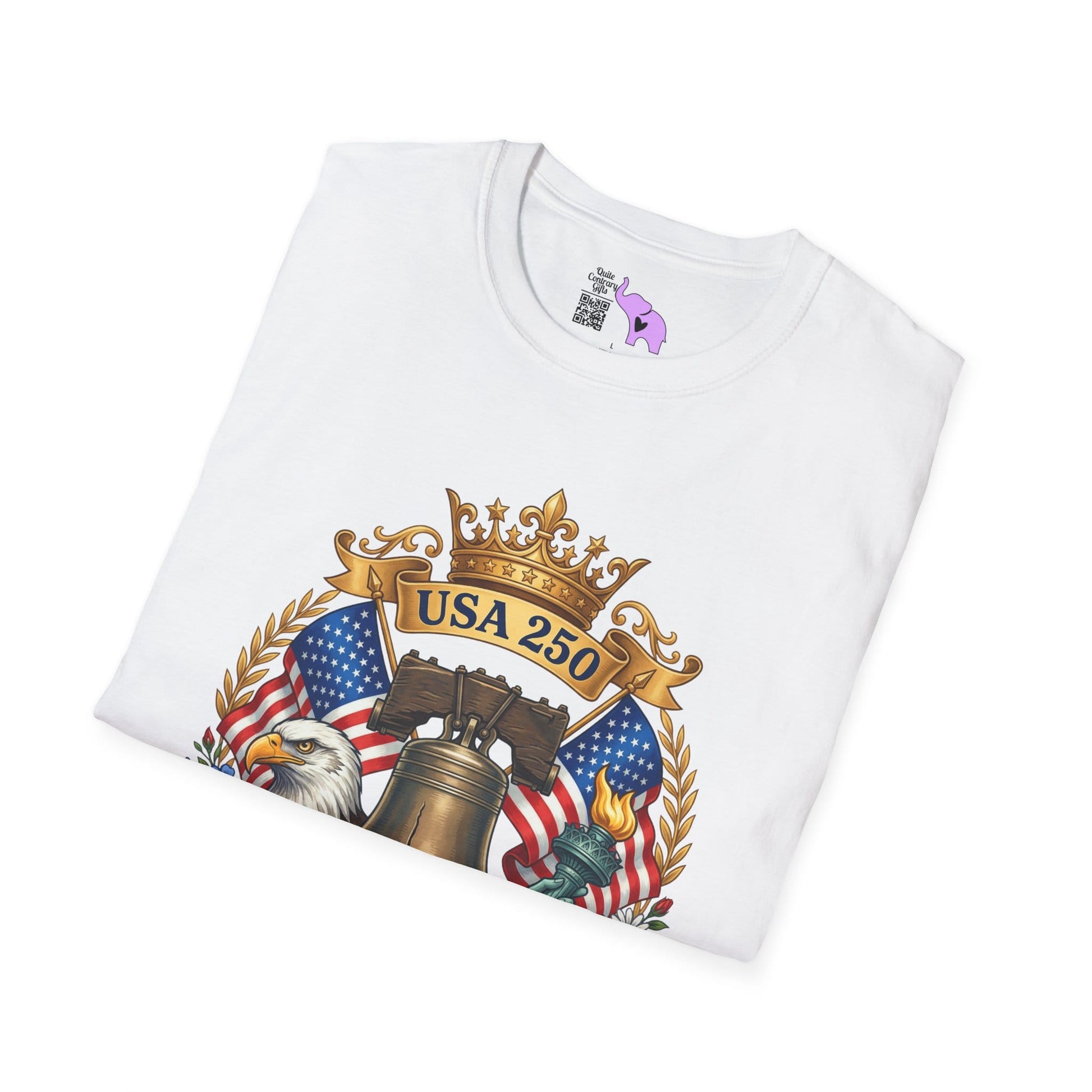 Liberty Bell USA 250 Years of Freedom Adult T-shirt