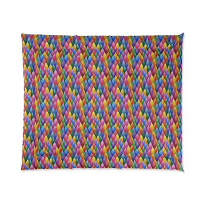 Vivid Vortex Comforter