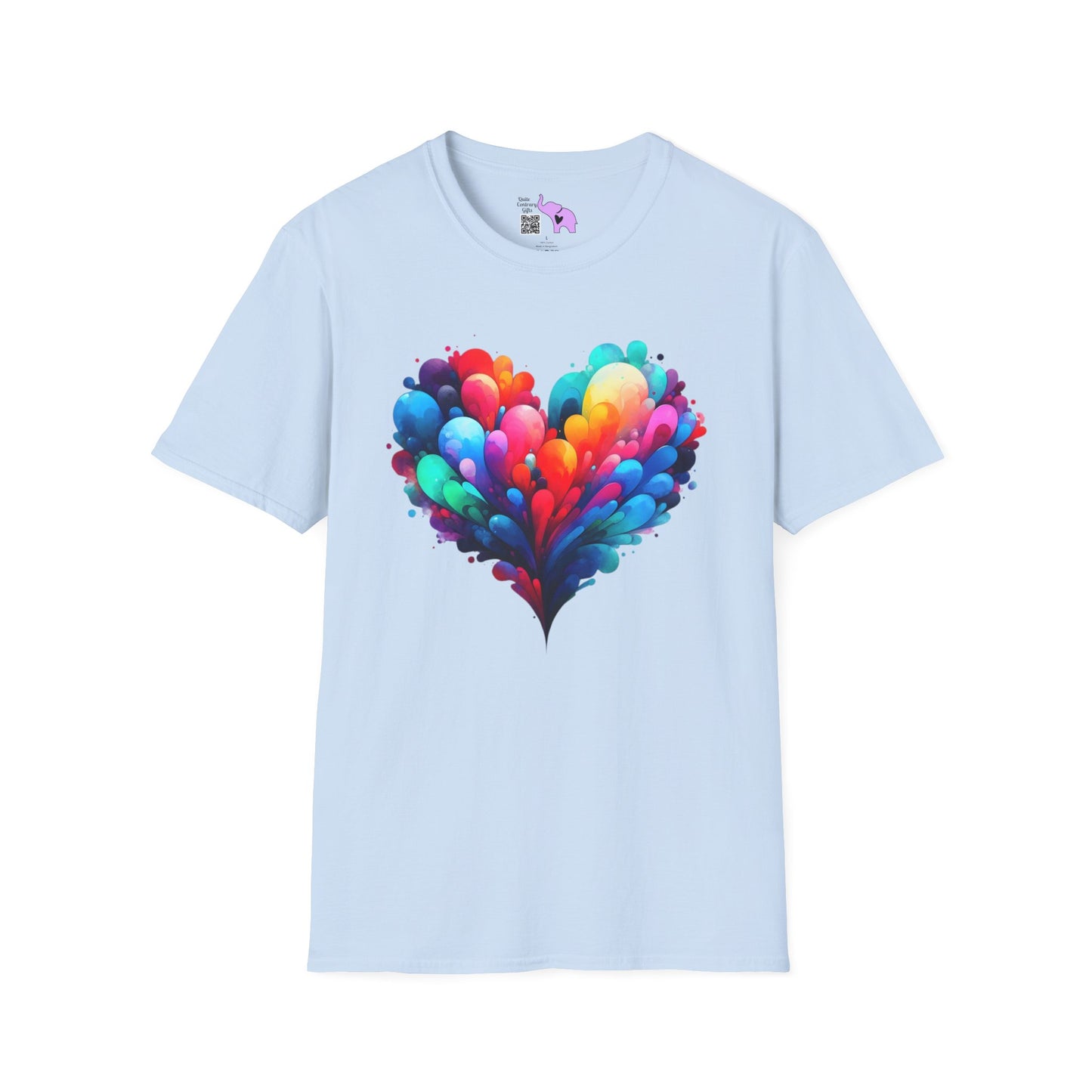 All the Feels Heart Adult T-shirt