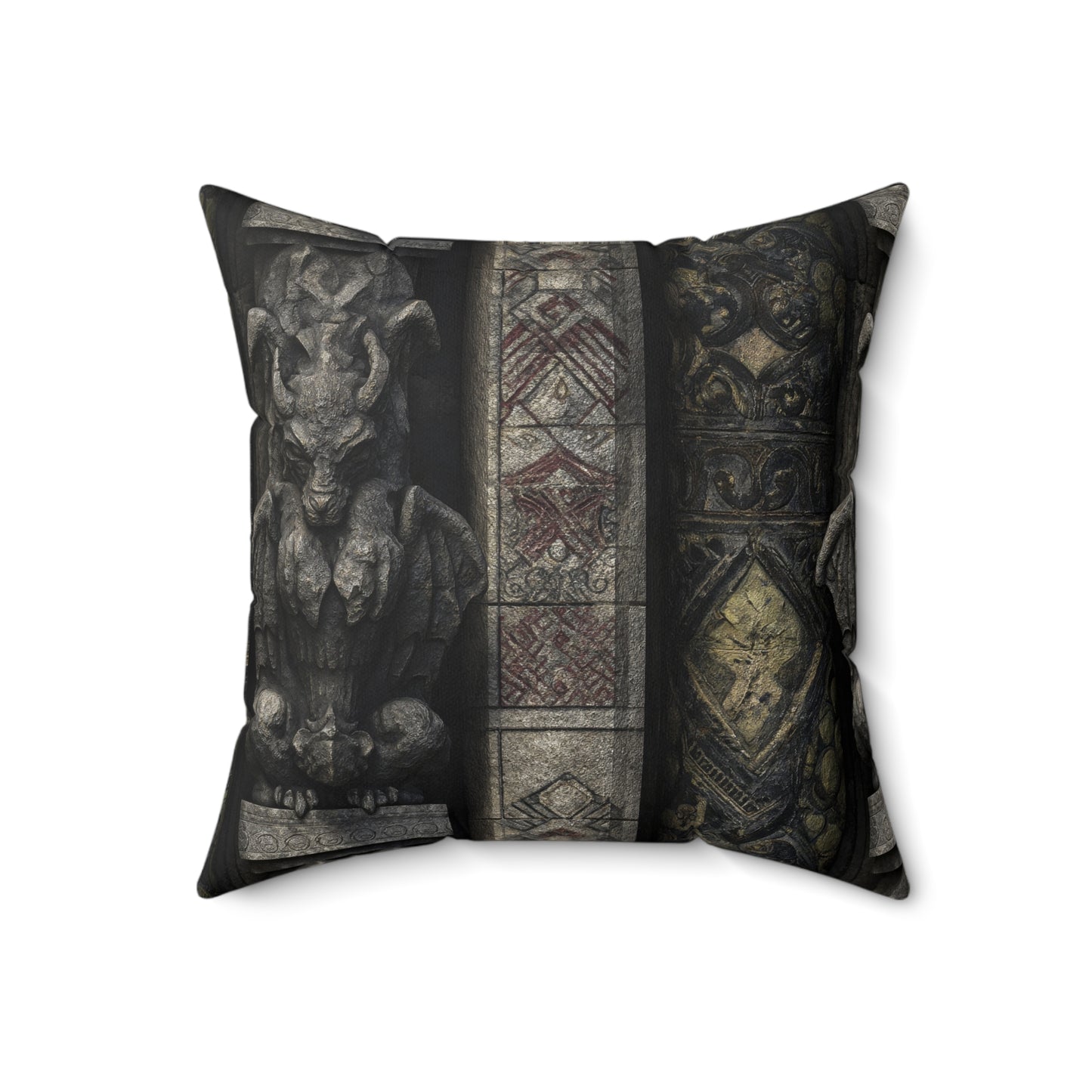 Guardians of the Spire Throw Pillow