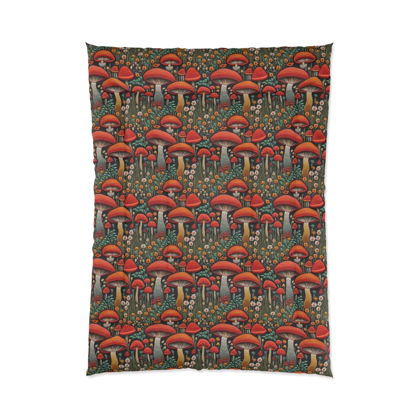 Mushroom Meadow Comforter