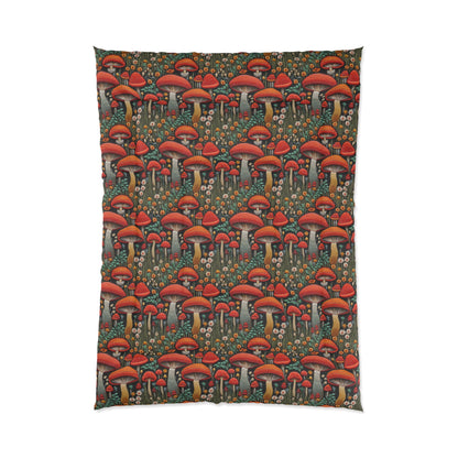Mushroom Meadow Comforter