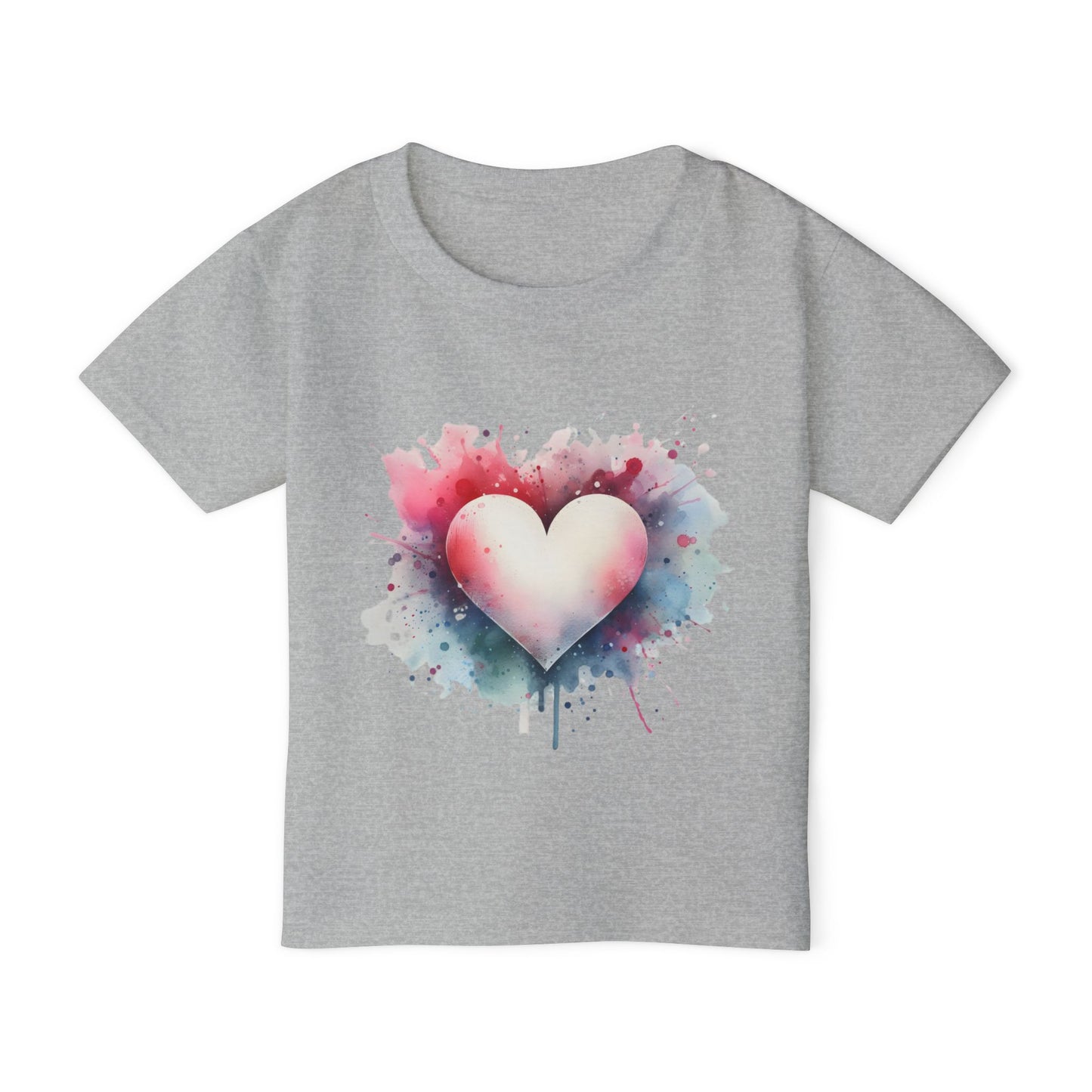 ""Painted With Love Heavy Cotton™ Toddler T-shirt