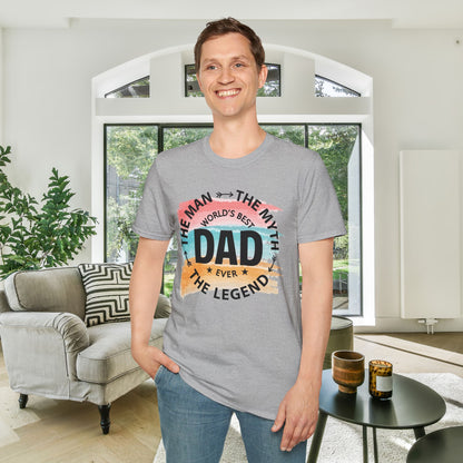 World's Best Dad Ever Adult Unisex Tshirt
