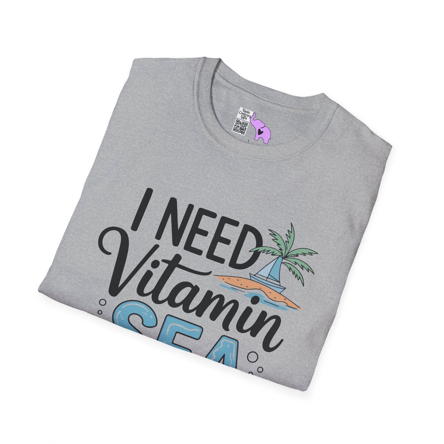 I Need Vitamin Sea (2) Adult T-shirt