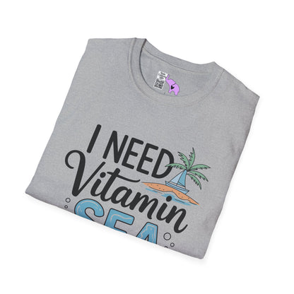 I Need Vitamin Sea (2) Adult T-shirt