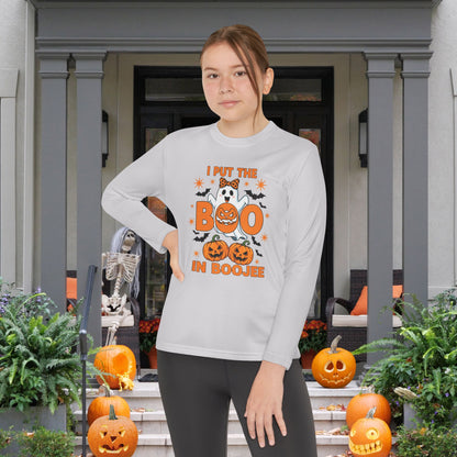 I Put the Boo in Boojee Youth Long Sleeve Tee
