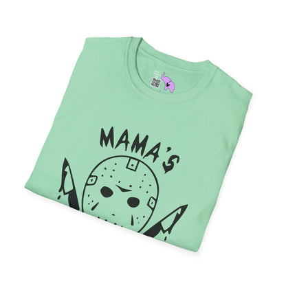 Jason Voorhees Mama's Boy Adult T-shirt