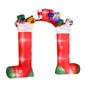 Christmas Stocking Arch 9ft Inflatable with LED Lights