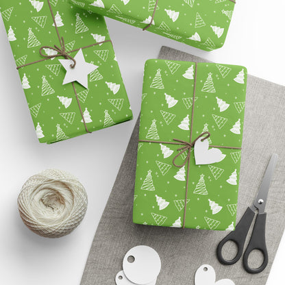 Evergreen Cheer Wrapping Paper