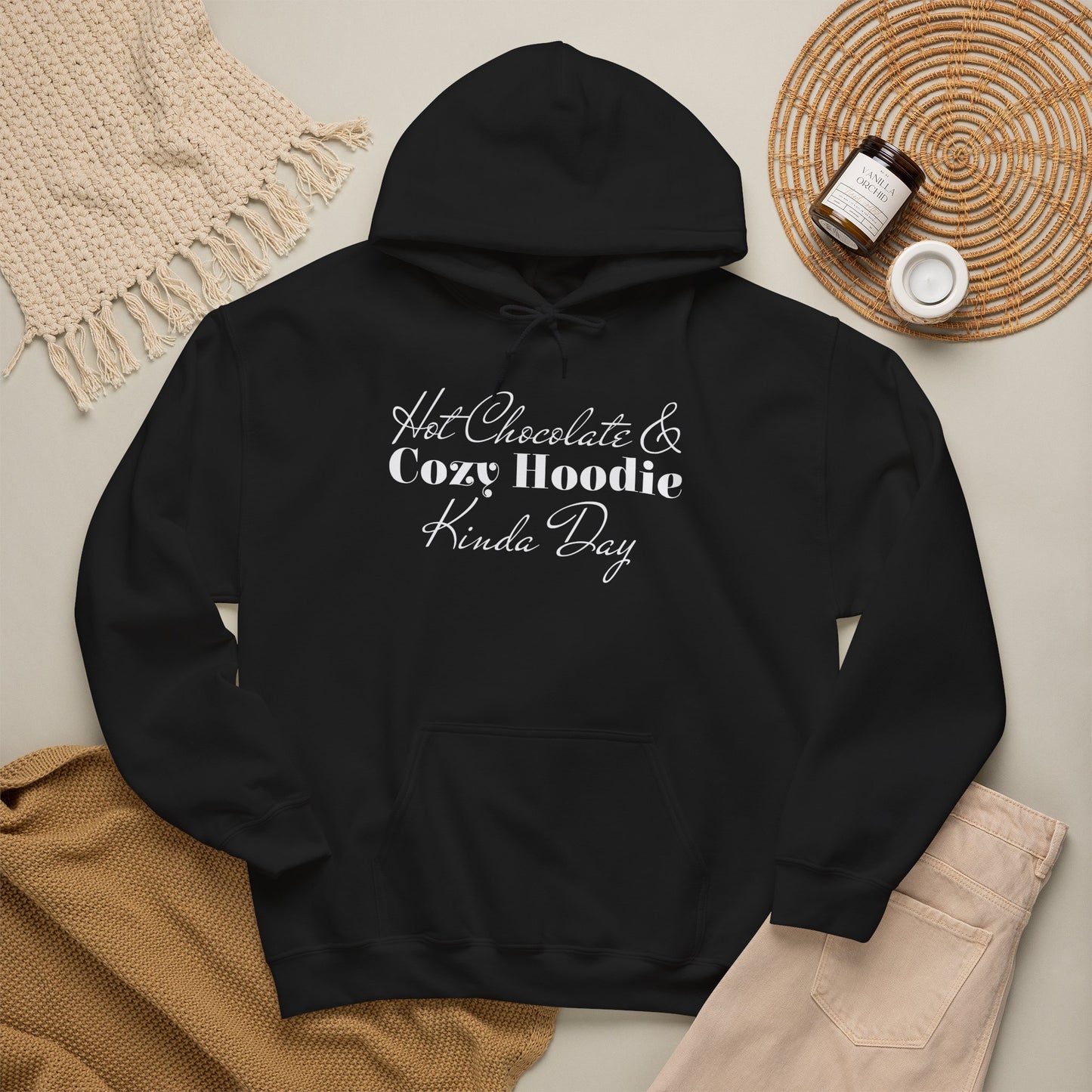 Hot Chocolate & Cozy Hoodie Kinda Day Adult Heavy Blend™ Hoodie
