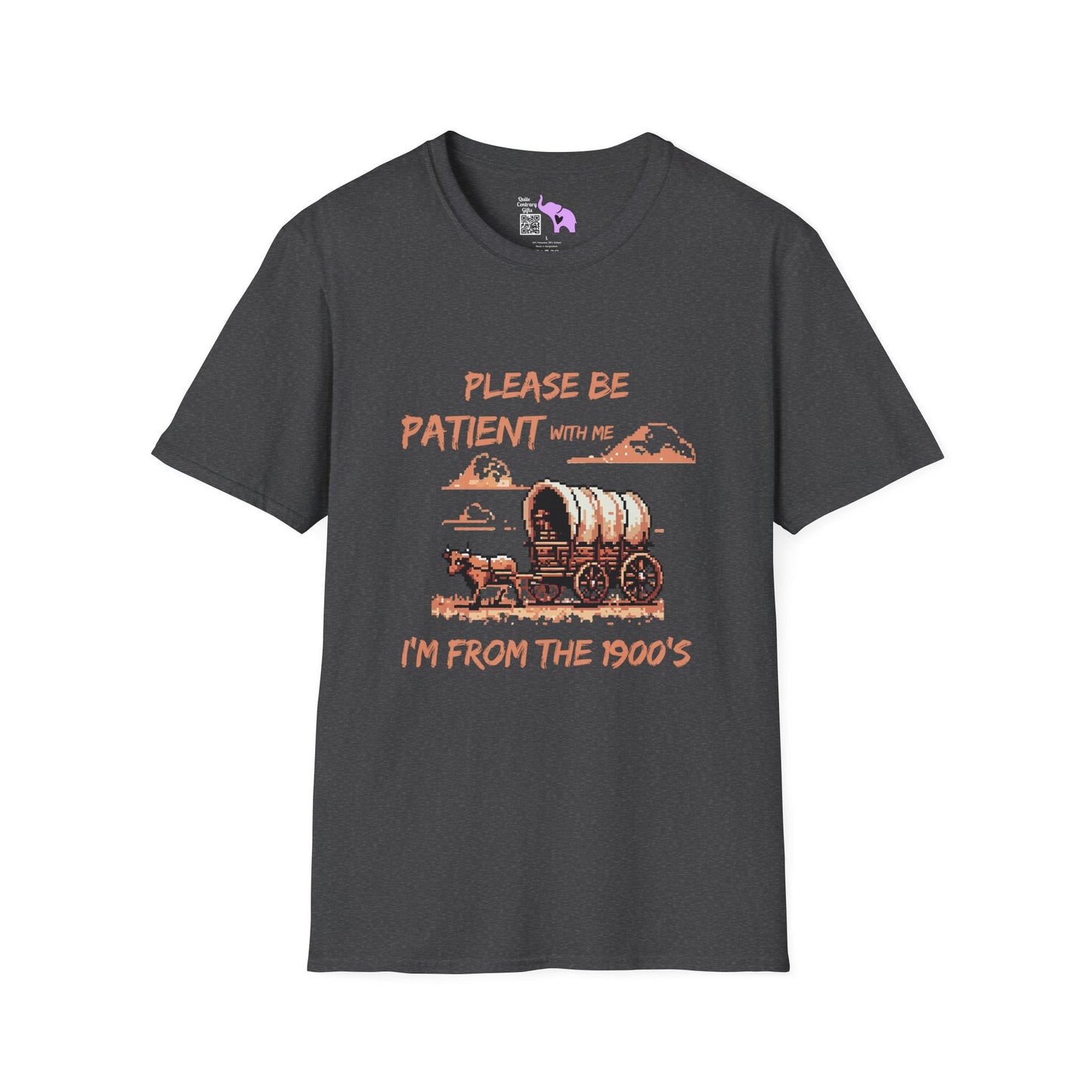 Please Be Patient With Me I'm From The 1900's (Western) Adult T-shirt